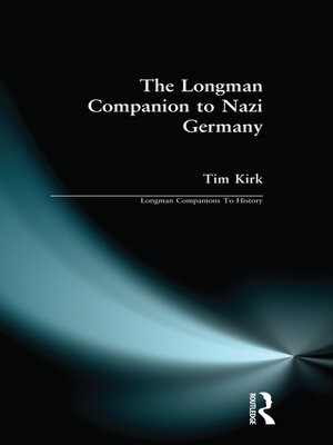 cover image of The Longman Companion to Nazi Germany